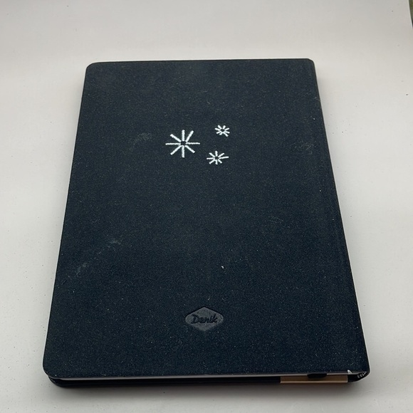 Denik Awakening Embroidered Journal, Black, NWOT - Picture 6 of 6